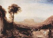Joseph Mallord William Turner Ansicht von Orvieto France oil painting artist